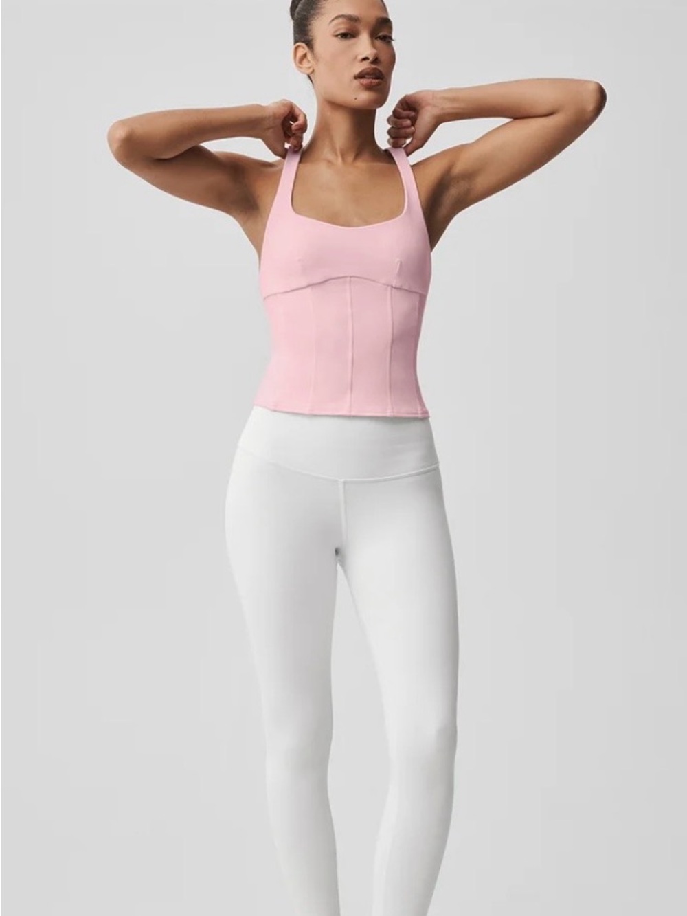 ALO Yoga Airbrush Sparks Fly Corset Tank
Size. XS. Color. Vintage pink - Picture 6 of 10